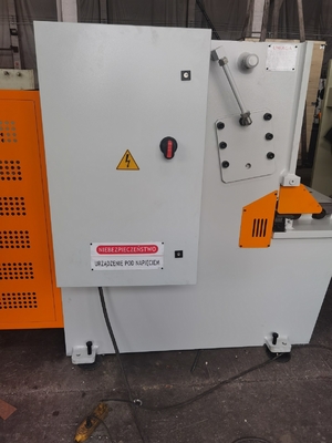 Machine à cisaillement hydraulique CNC automatique métal en acier doux